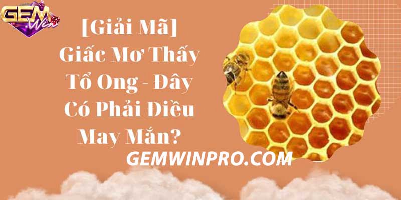 Thấy ong đang bay lượn trong giải mã giấc mơ thấy tổ ong