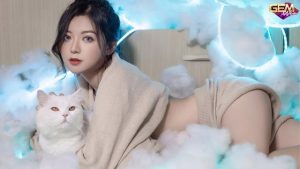 Trang Lucy vô tư thả rông vòng 1 trên sóng stream tại Gemwin