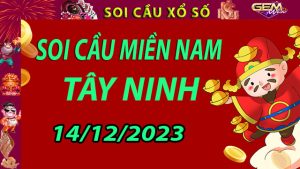Soi cầu xổ số Tây Ninh 14/12/2023 - Dự đoán XSMN cùng Gemwin