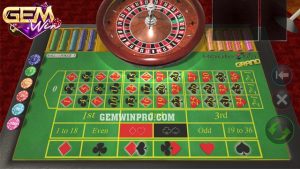 Cược ngoài ở game Roulette với 3 mẹo chơi thắng tại Gemwin