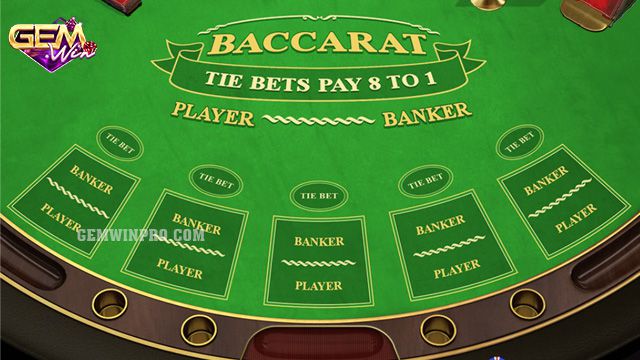 Các thế đánh baccarat - Cược gấp thếp