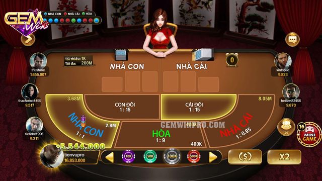 Khái quát về tựa game Baccarat tại nhà cái