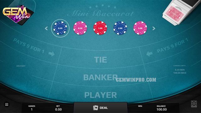 Cách chơi baccarat online: Cách đặt cược