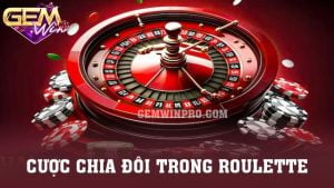 Cược chia đôi trong Roulette - 6 mẹo chơi kinh điển ở Gemwin