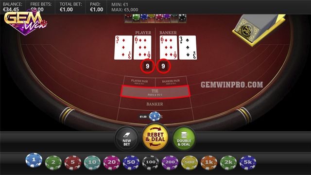 Mẹo chơi Baccarat luôn thắng giúp anh em bet thủ