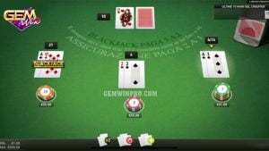 Tách cặp Blackjack đơn giản dễ chơi dễ trúng tại Gemwin